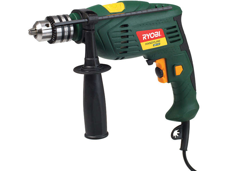 Ryobi 710W Impact Drill 13Mm Keyed Chuck (Hid-710)