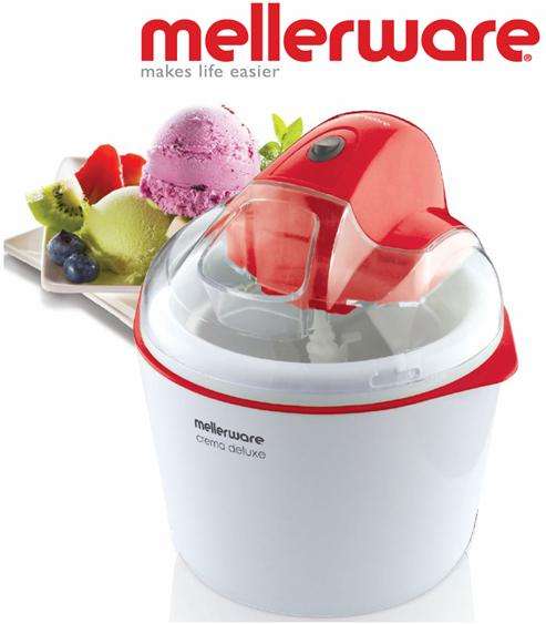 Mellerware Crema Deluxe Ice Cream Maker (26512)