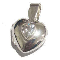 Heart Locket Pendant  P07
