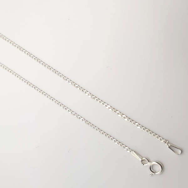 Curb Link Chain 1mm C18