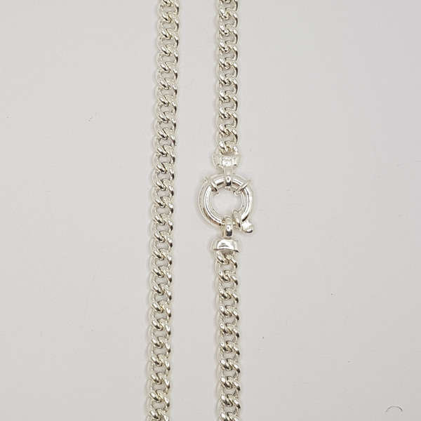 Ladies Curb Link Necklace C11