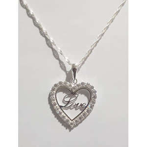 Heart Shaped Love Pendant P03