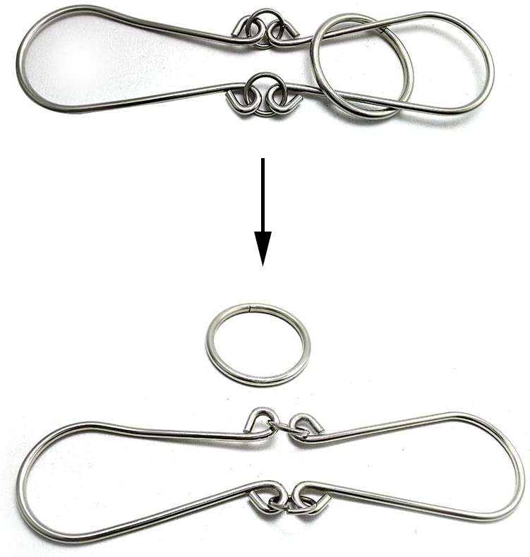 Metal Wire Puzzle - Set of 3