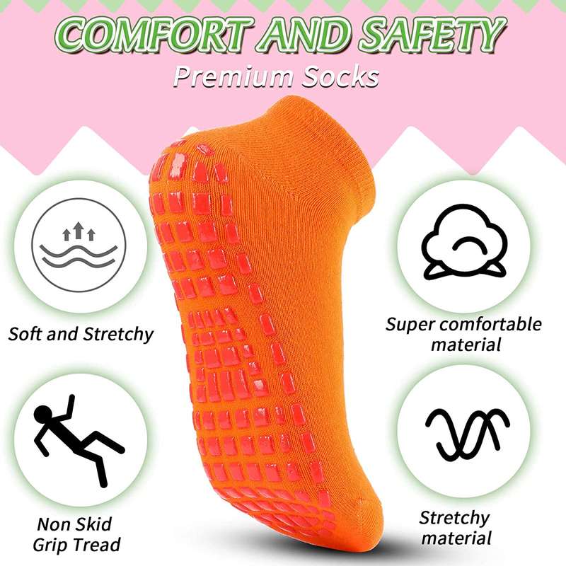 Yoga Trampoline Grip Winter Bounce Socks