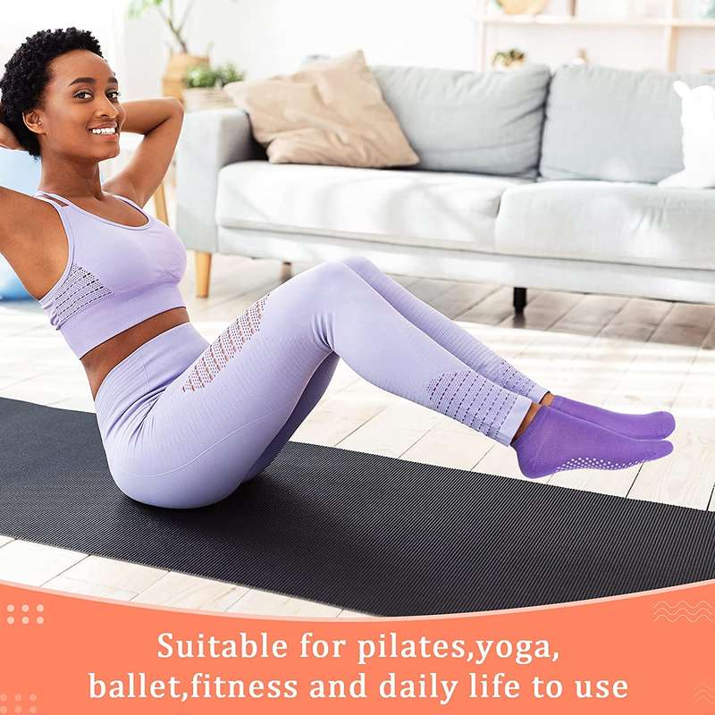 Yoga Trampoline Grip Winter Bounce Socks