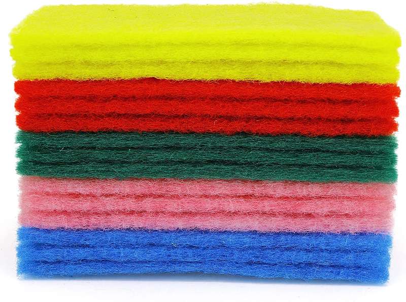 Multipurpose Scouring Pads-Pack of 30
