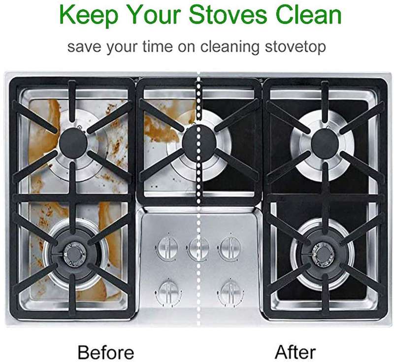 SENZA REUSABLE GAS STOVE LINERS-PACK OF 2-  270mmX270mm