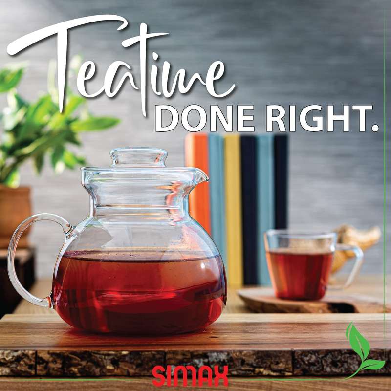 Simax Glass Teapot For Stovetop 1.5L