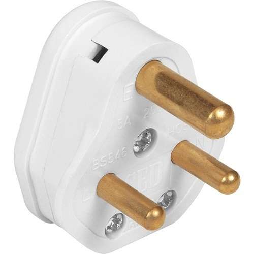 PLUG TOP 16AMP SOLID PIN - PACK OF 5