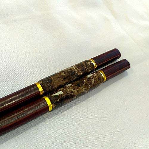 5 Pairs Reusable Chopsticks Set - Natural Bamboo Japanese Chopsticks