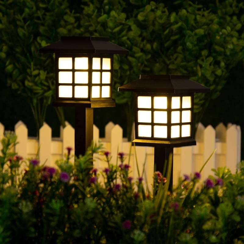 Garden Solar Lights Lantern Set of 3