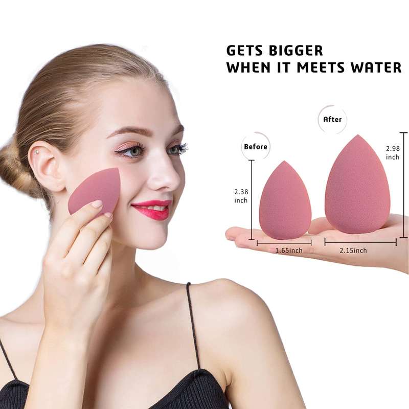 Senza Makeup Sponge Blender Set OF 8 With 2 Storage Case