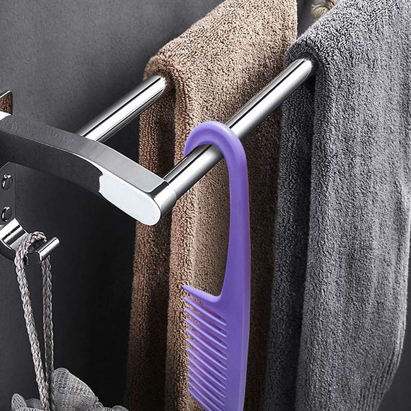 Wide Tooth Comb Detangling Hair Brush, Premium Care Handgrip Comb-PACK OF 2