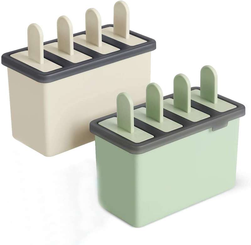 Popsicle Molds Reusable Ice Cream Mold Set Of 2