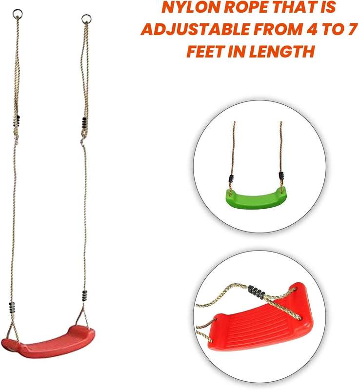 Durable Tree Swing for Children Play Ground -Green