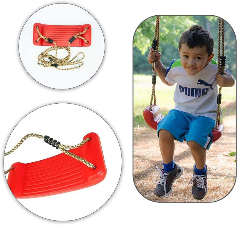 Durable Tree Swing for Children Play Ground -Green