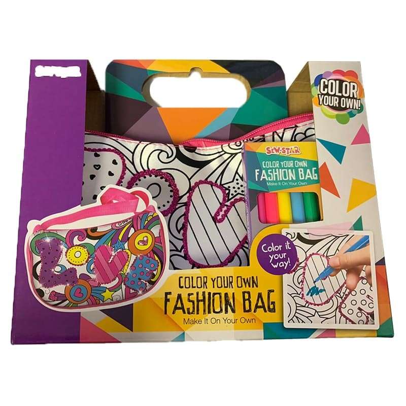 DIY Colouring Bag Set 6 Piece