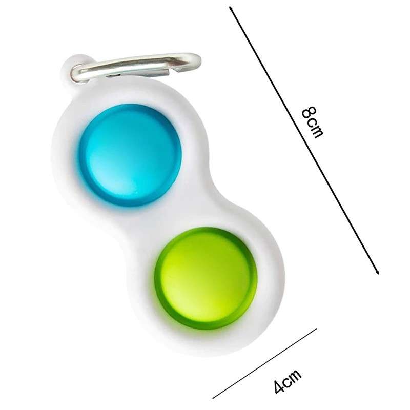 Dimple Mini Pop It Fidget Toy - Pack Of 3