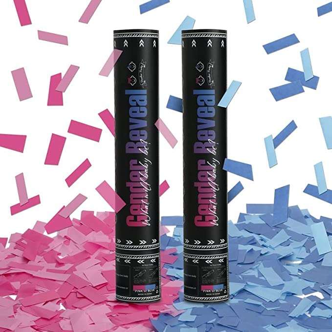 Gender Reveal Confetti Cannon