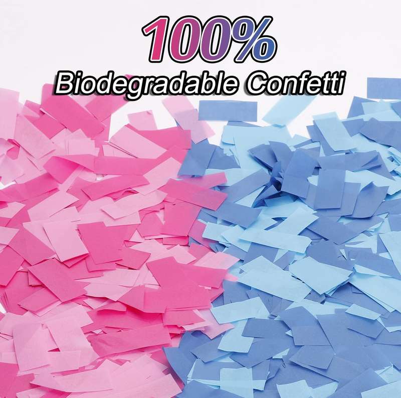 Gender Reveal Confetti Cannon