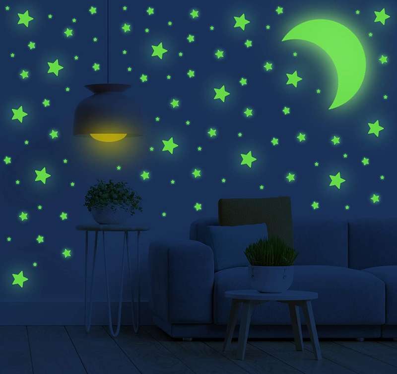 Glow In The Dark Stickers 2 Box Of 12