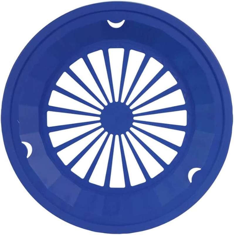 Reusable Plastic Paper Plate Holders - Set Of 12