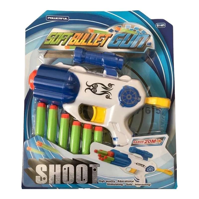 Gun Space Blaster & 6 Foam Darts