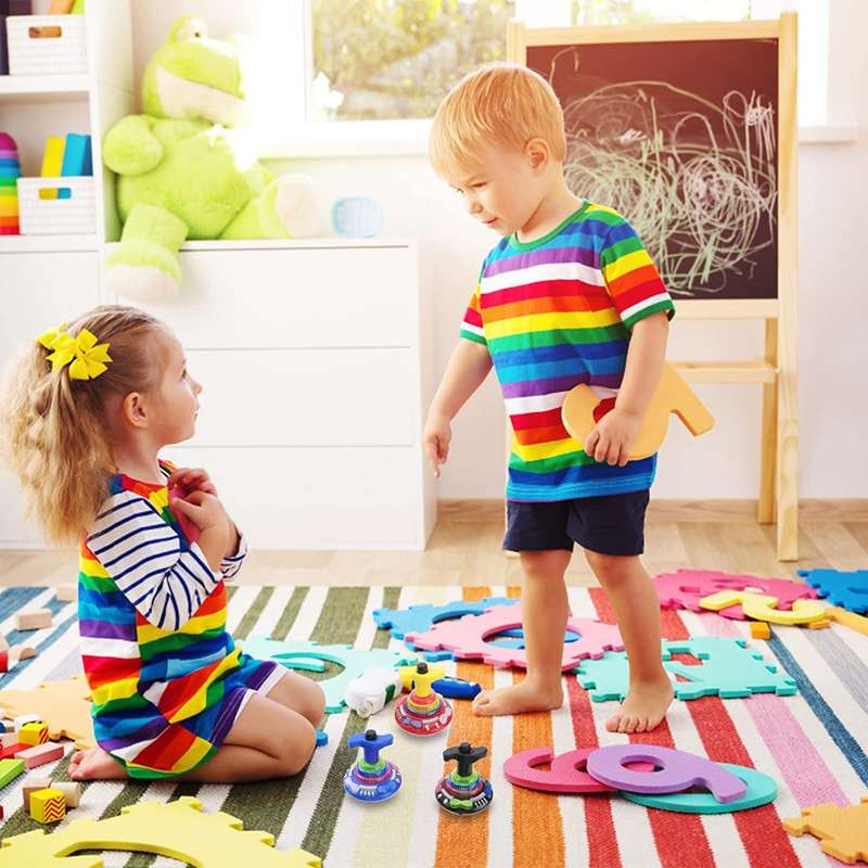 Spinning Top with Lights & Music Pack Of 2