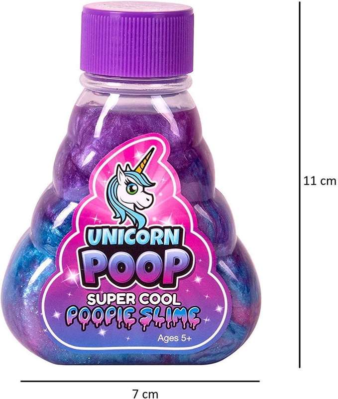 Unicorn Poop Slime Pack Of 3