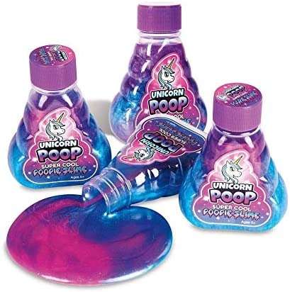 Unicorn Poop Slime Pack Of 3