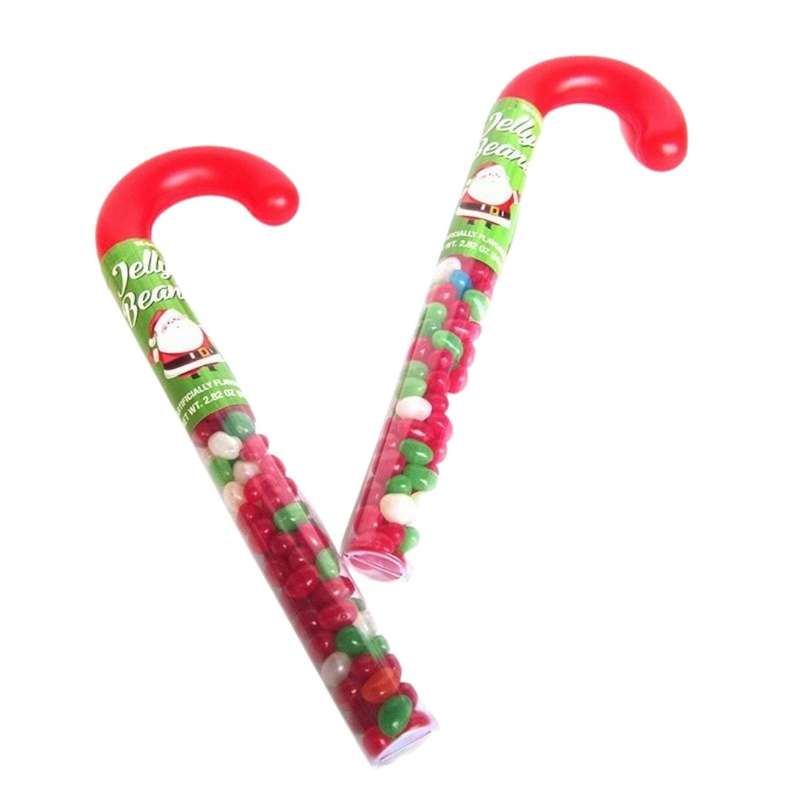 Candy Cane With Jelly Tots - Pack Of 2