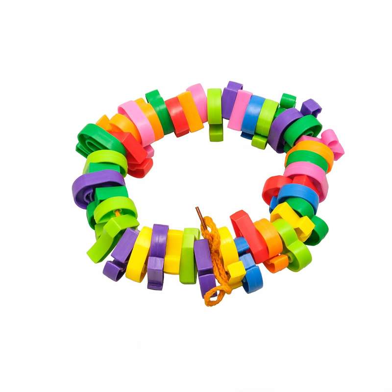Blocks Letter Threading String Alphabet & Numbers 130 Piece Pack