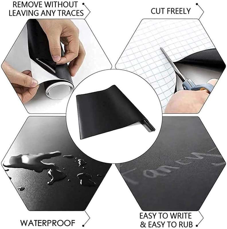 Blackboard Sticker Wall 2000mm X 600mm
