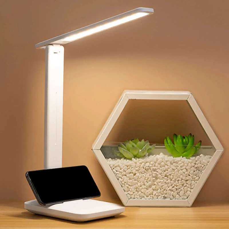 Rechargeable Desk Lamp With Pen Holder