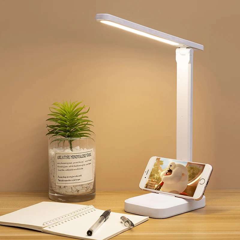 Rechargeable Desk Lamp With Pen Holder