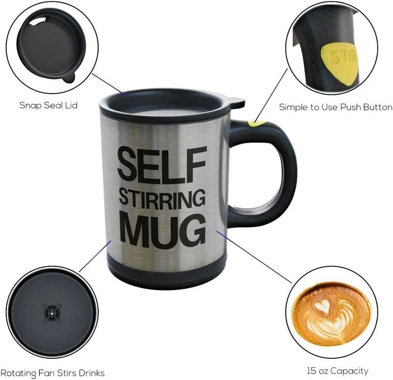 Self Stirring Mug