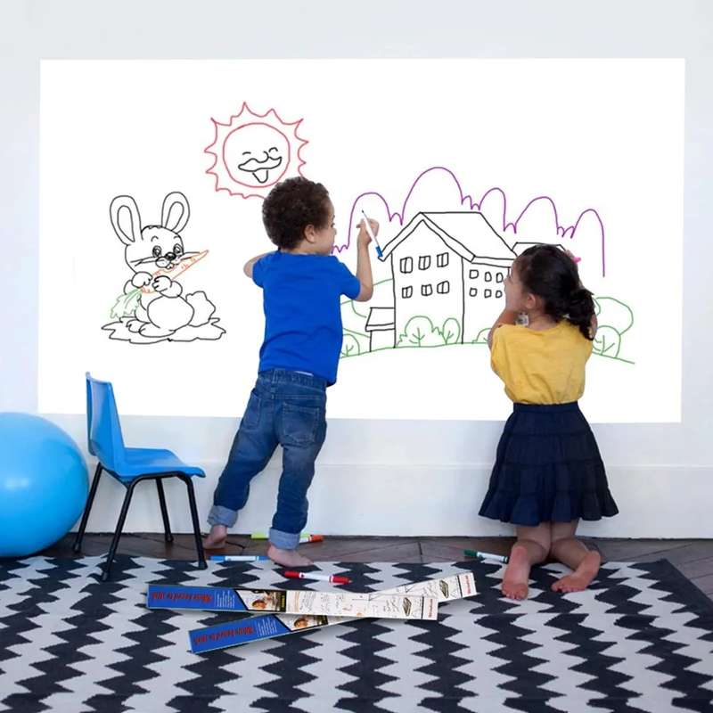 Whiteboard Sticker Wall 2000mm X 600mm