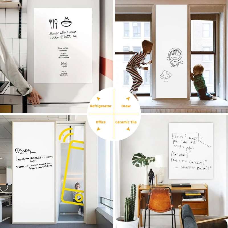 Whiteboard Sticker Wall 2000mm X 600mm