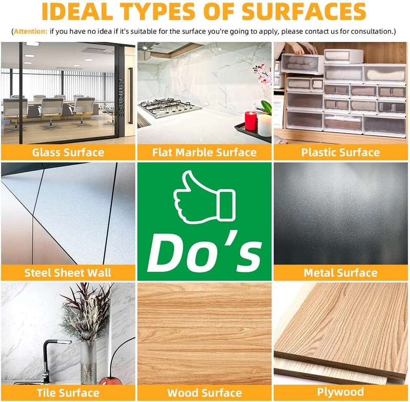 Whiteboard Sticker Wall 2000mm X 600mm