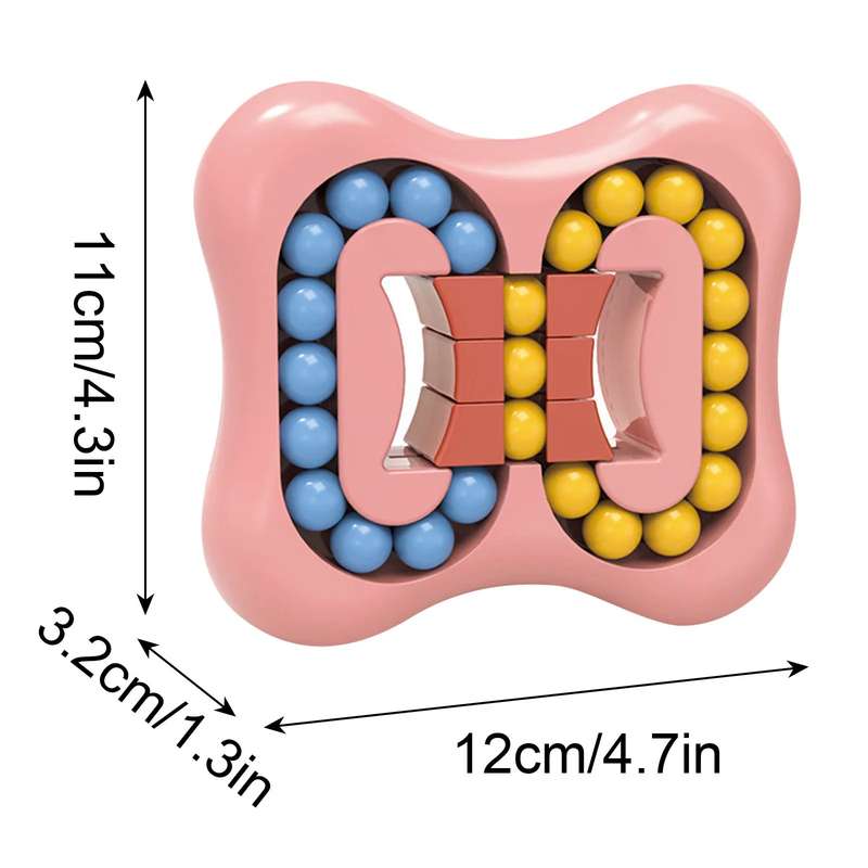 Fingertip Rubik's Cube Rotating Magic Bean Puzzle