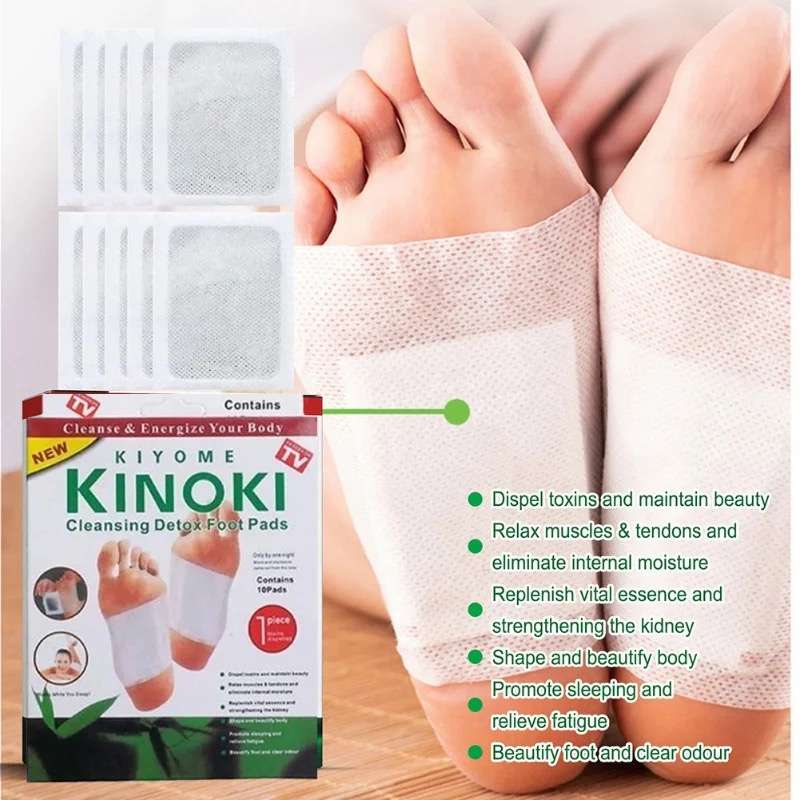 Kinoki Cleansing Detox Foot Pads - Box Of 10