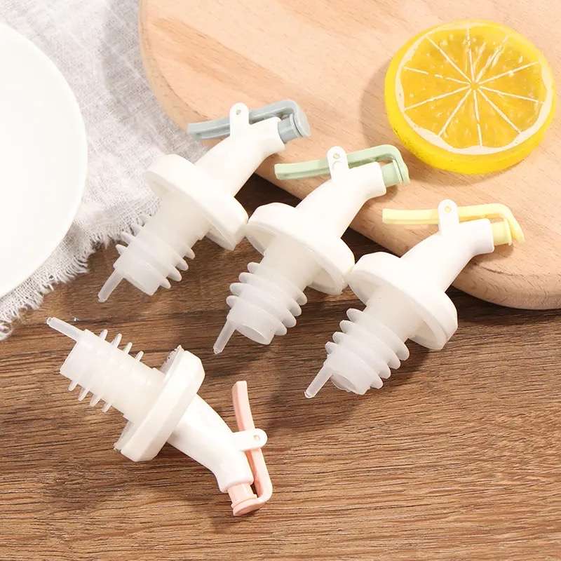 Leak Proof Oil Bottle Stopper Set Of 4 Pieces