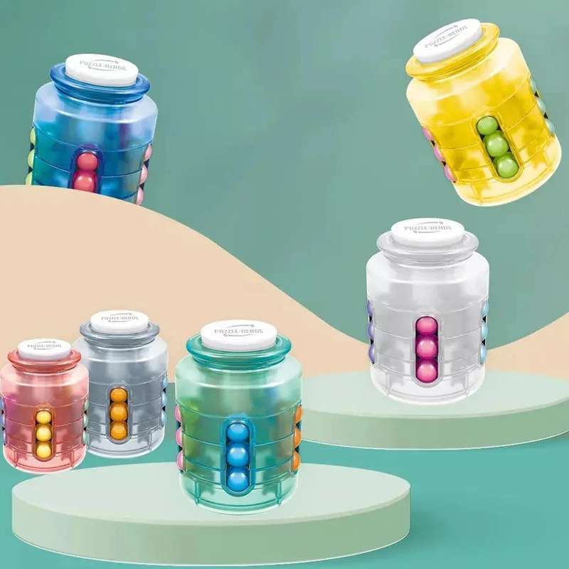 Soda Can Shaped Hand Spinner Finger Gyro Decompression Toy for Children and Adults