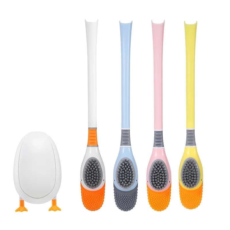 Silicone Toilet Brush Diving Duck