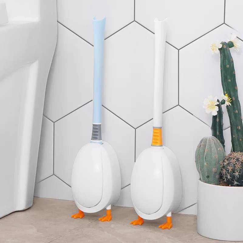 Silicone Toilet Brush Diving Duck