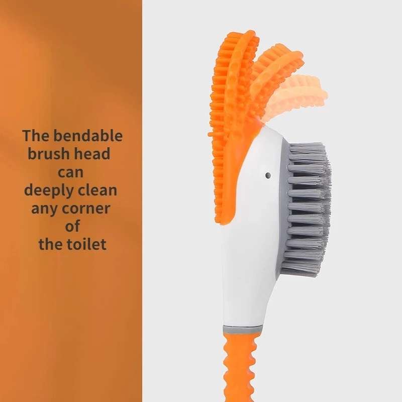 Silicone Toilet Brush Diving Duck