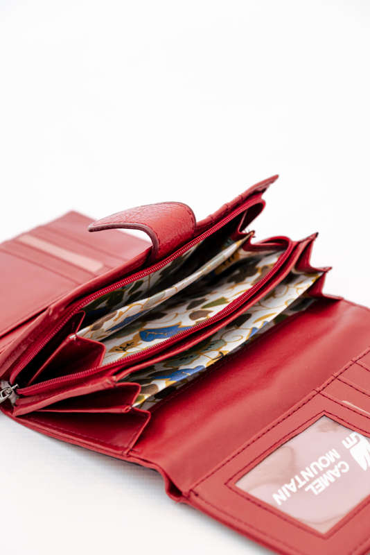 Camel Mountain Genuine Leather Wallets For Women