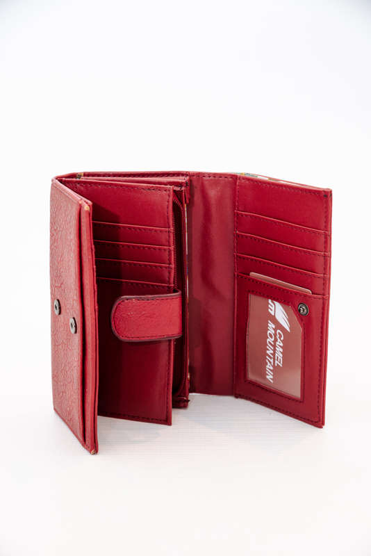 Camel Mountain Genuine Leather Wallets For Women