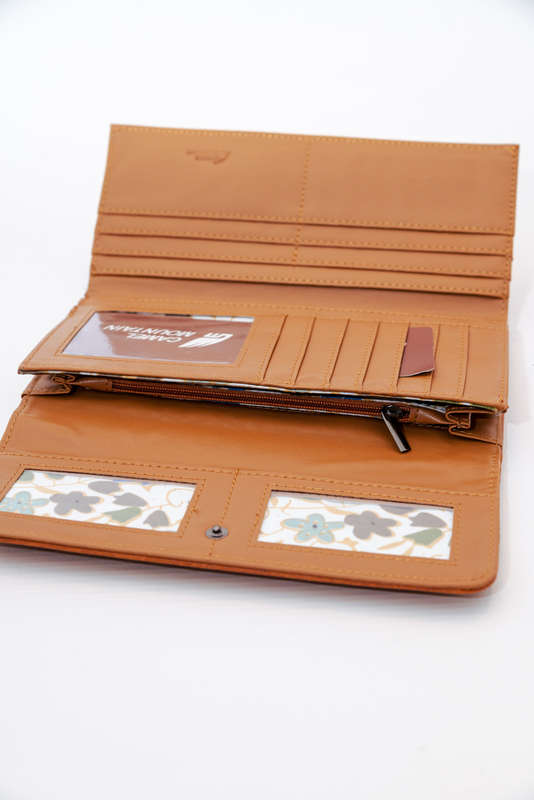 Camel Mountain Genuine Leather Wallets For Women