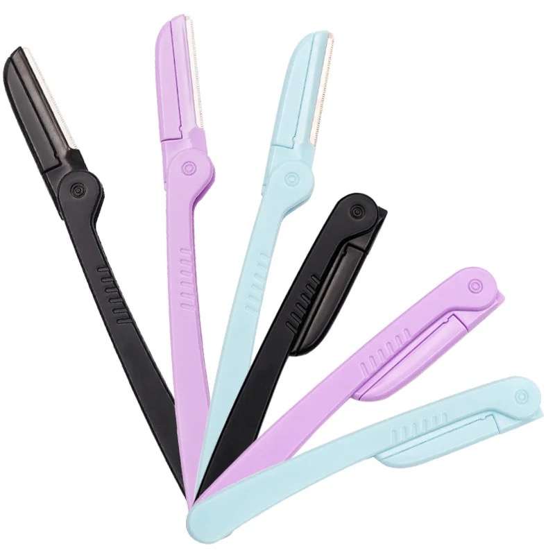 Foldable Portable Eyebrow Razor Pack of 4